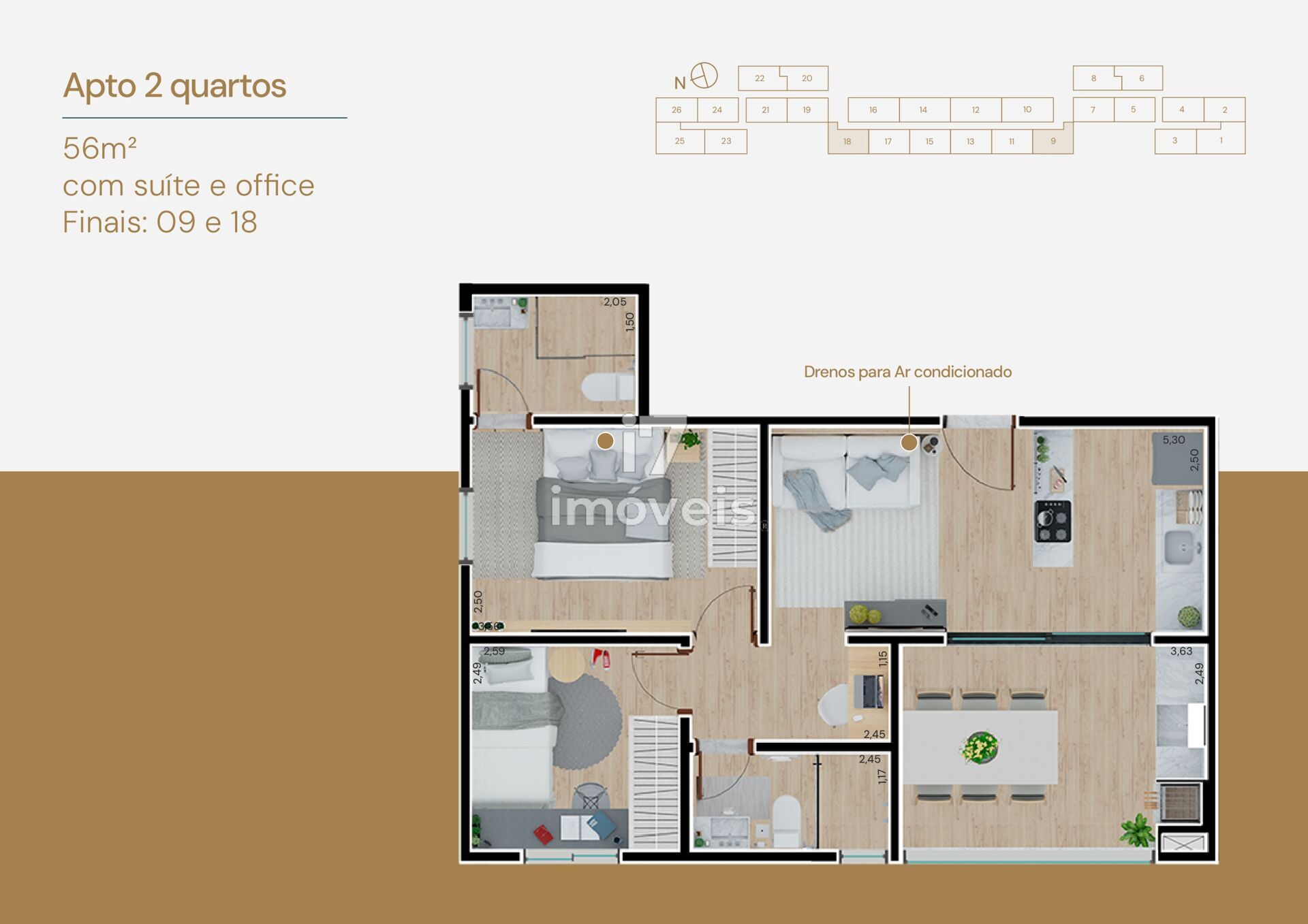 Apartamento à venda com 2 quartos, 56m² - Foto 36