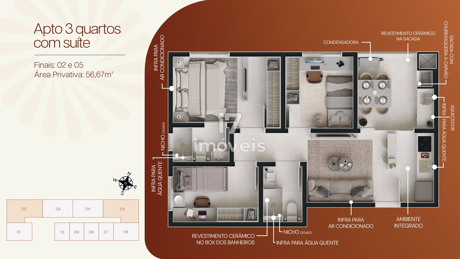 Apartamento à venda com 2 quartos, 48m² - Foto 20