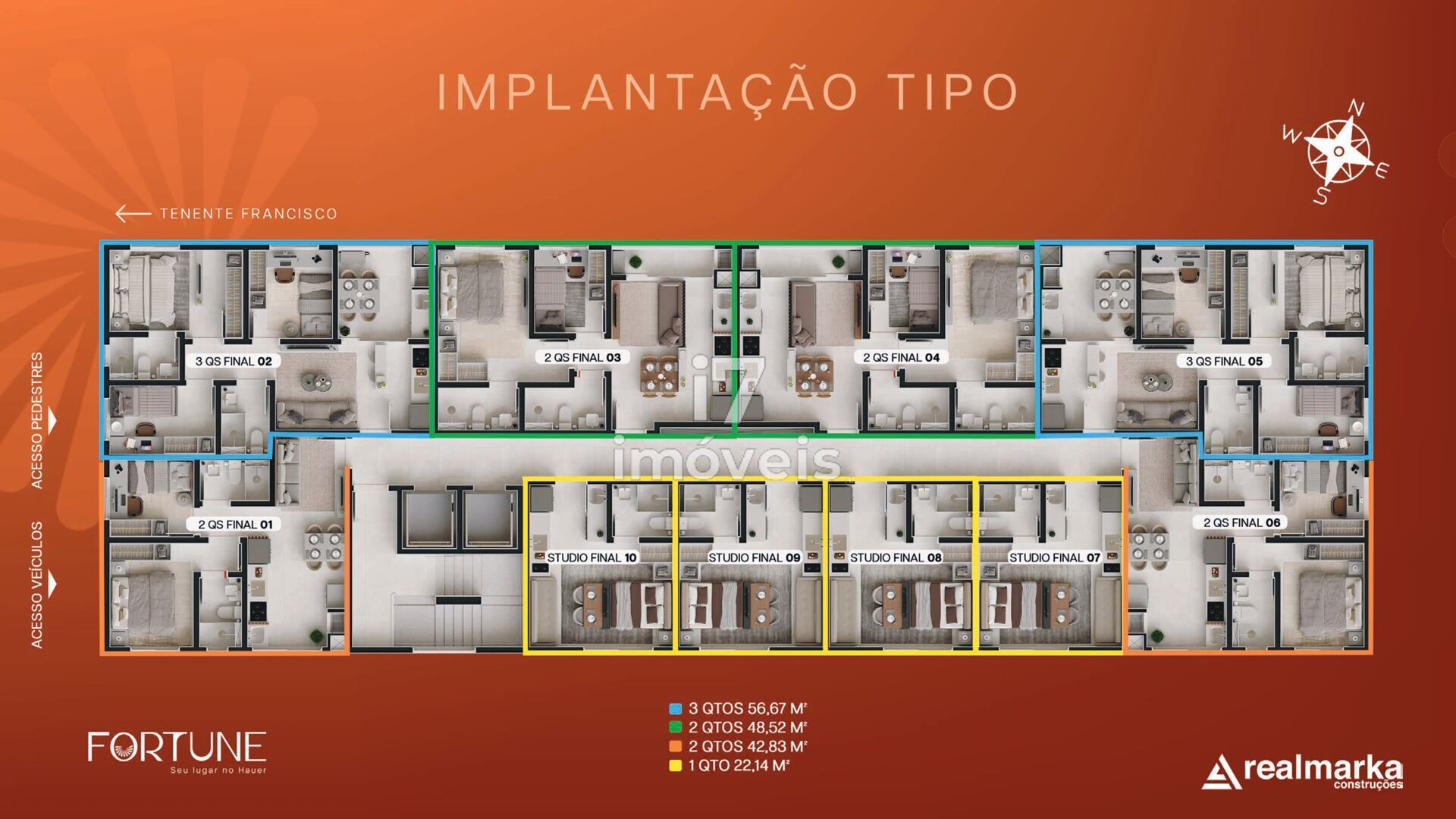 Apartamento à venda com 2 quartos, 48m² - Foto 21