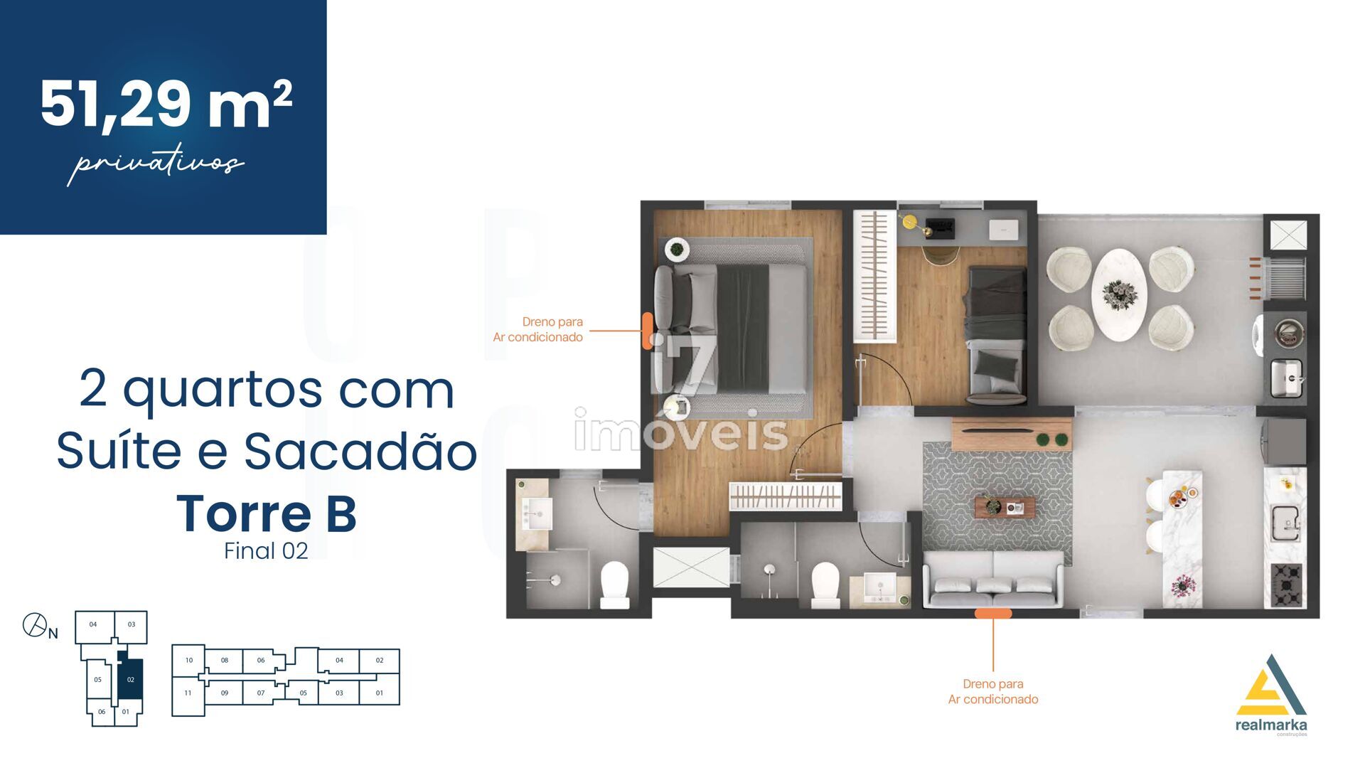 Apartamento à venda com 2 quartos, 48m² - Foto 19