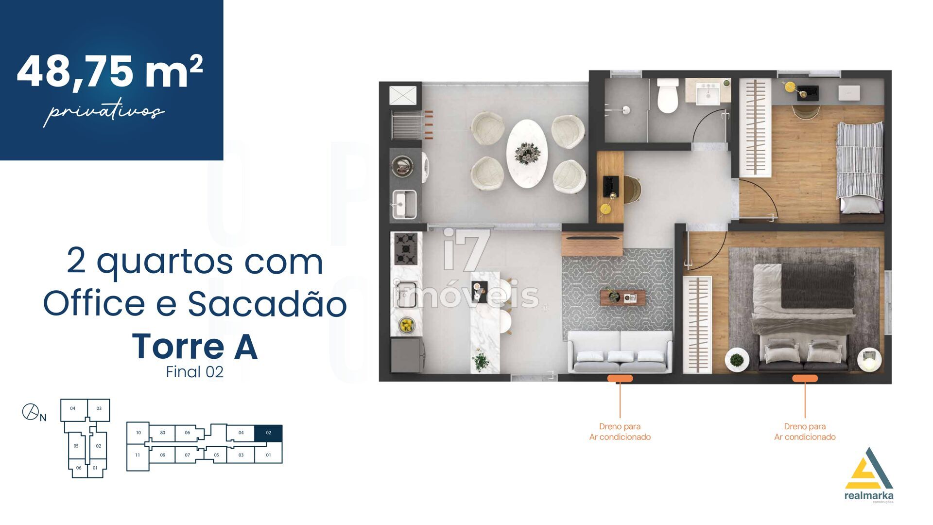 Apartamento à venda com 2 quartos, 48m² - Foto 16