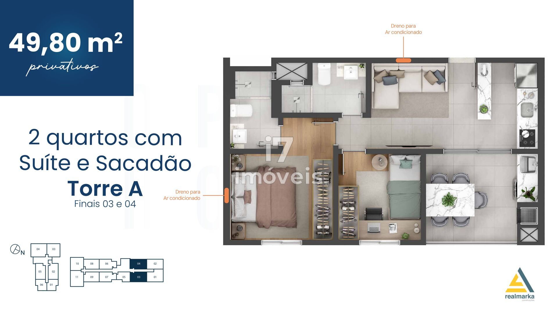 Apartamento à venda com 2 quartos, 48m² - Foto 17