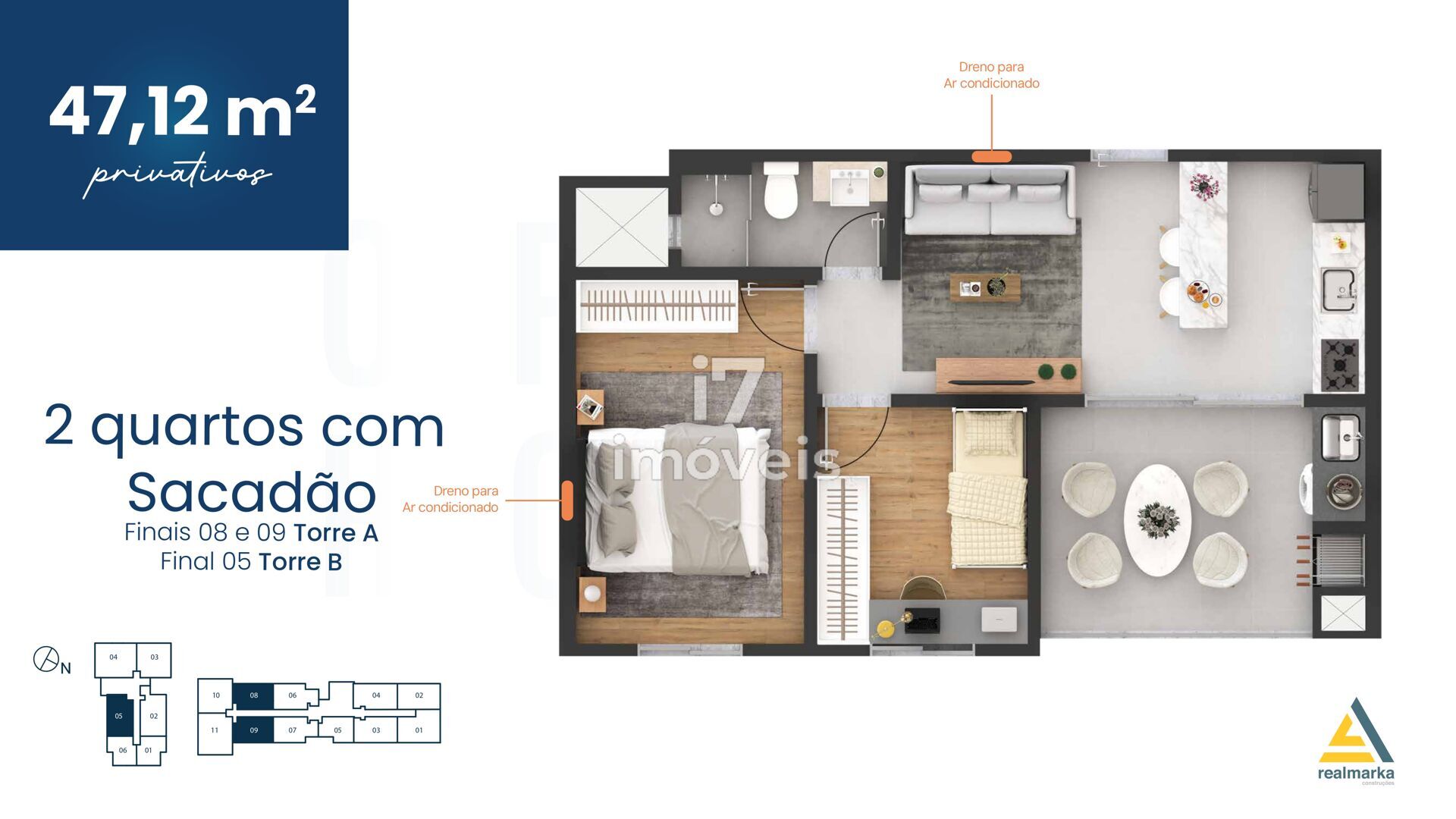 Apartamento à venda com 2 quartos, 48m² - Foto 14