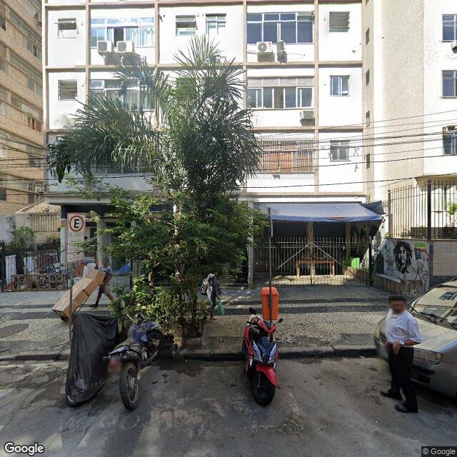 Imagem estática do "Street View" da localização