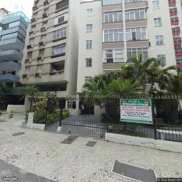 Imagem estática do "Street View" da localização