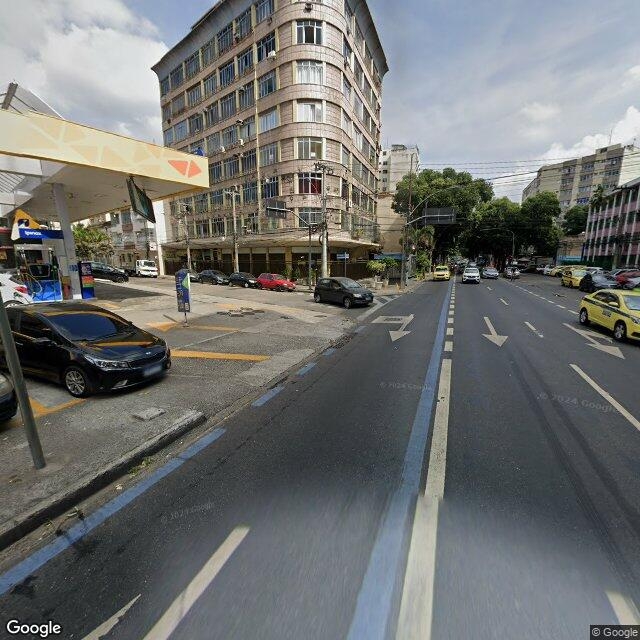 Imagem estática do "Street View" da localização