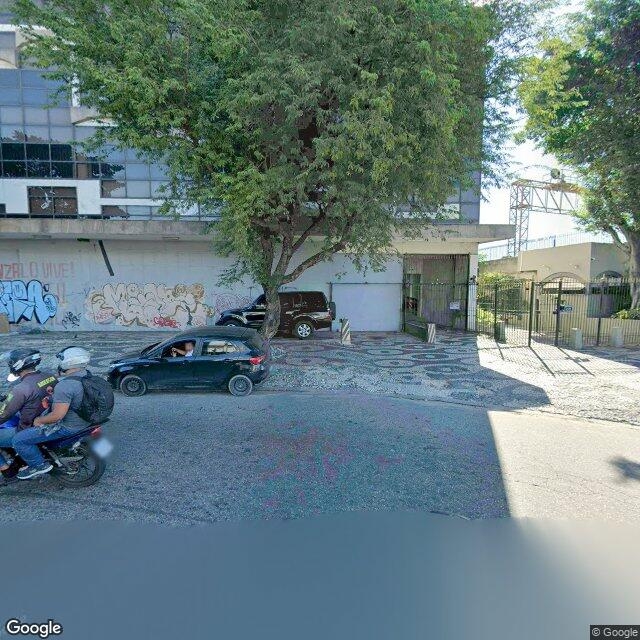 Imagem estática do "Street View" da localização