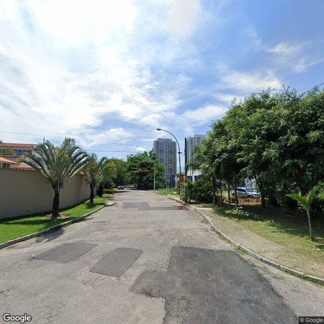 Imagem estática do "Street View" da localização