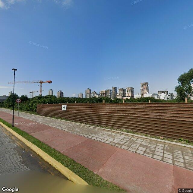 Imagem estática do "Street View" da localização