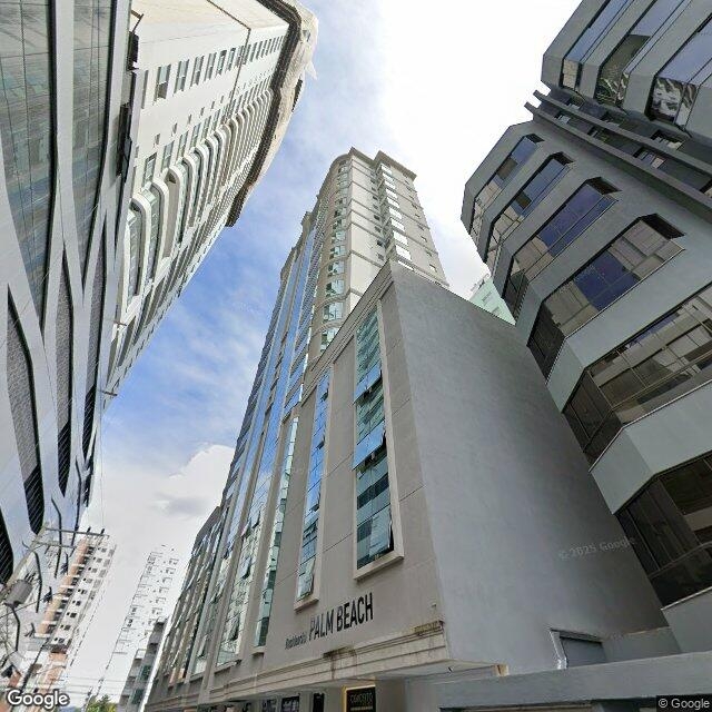 Imagem estática do "Street View" da localização