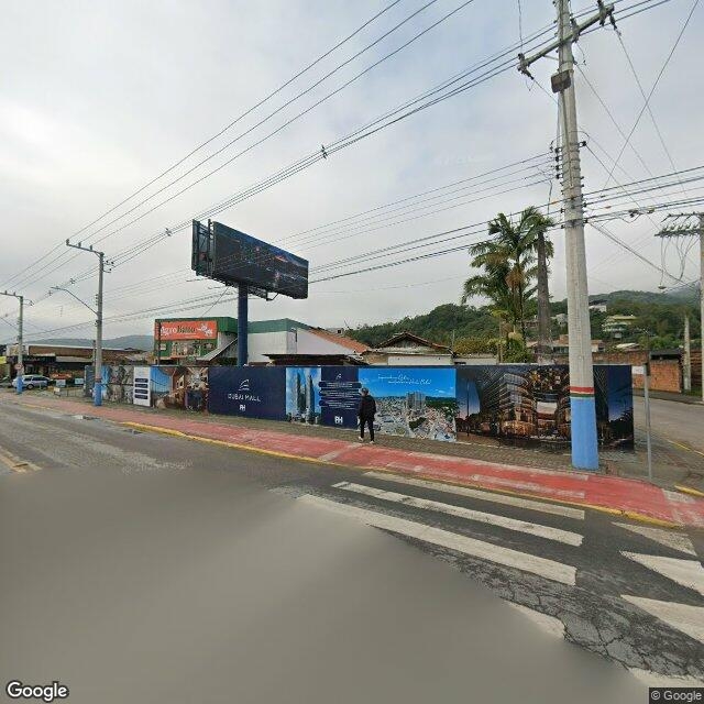 Imagem estática do "Street View" da localização