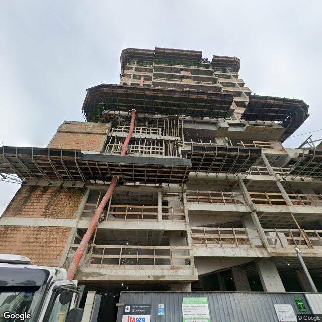 Imagem estática do "Street View" da localização