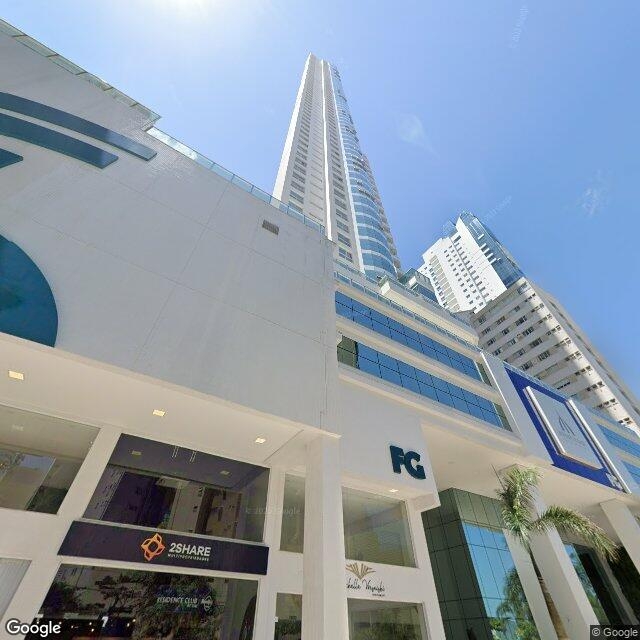 Imagem estática do "Street View" da localização