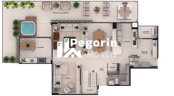 Apartamento à venda com 4 quartos, 185m² - Foto 18