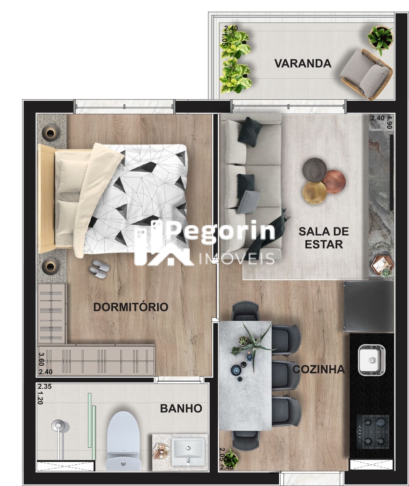 Apartamento à venda com 2 quartos, 48m² - Foto 16