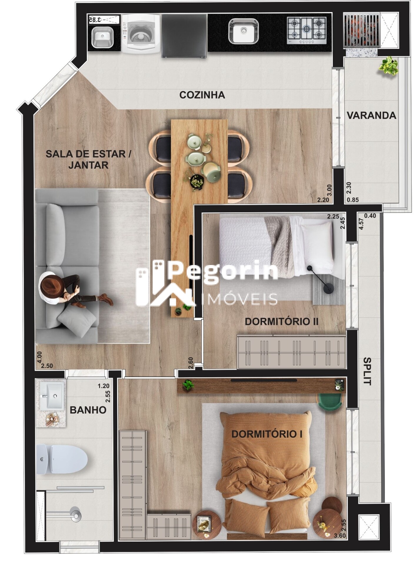 Apartamento à venda com 2 quartos, 48m² - Foto 21