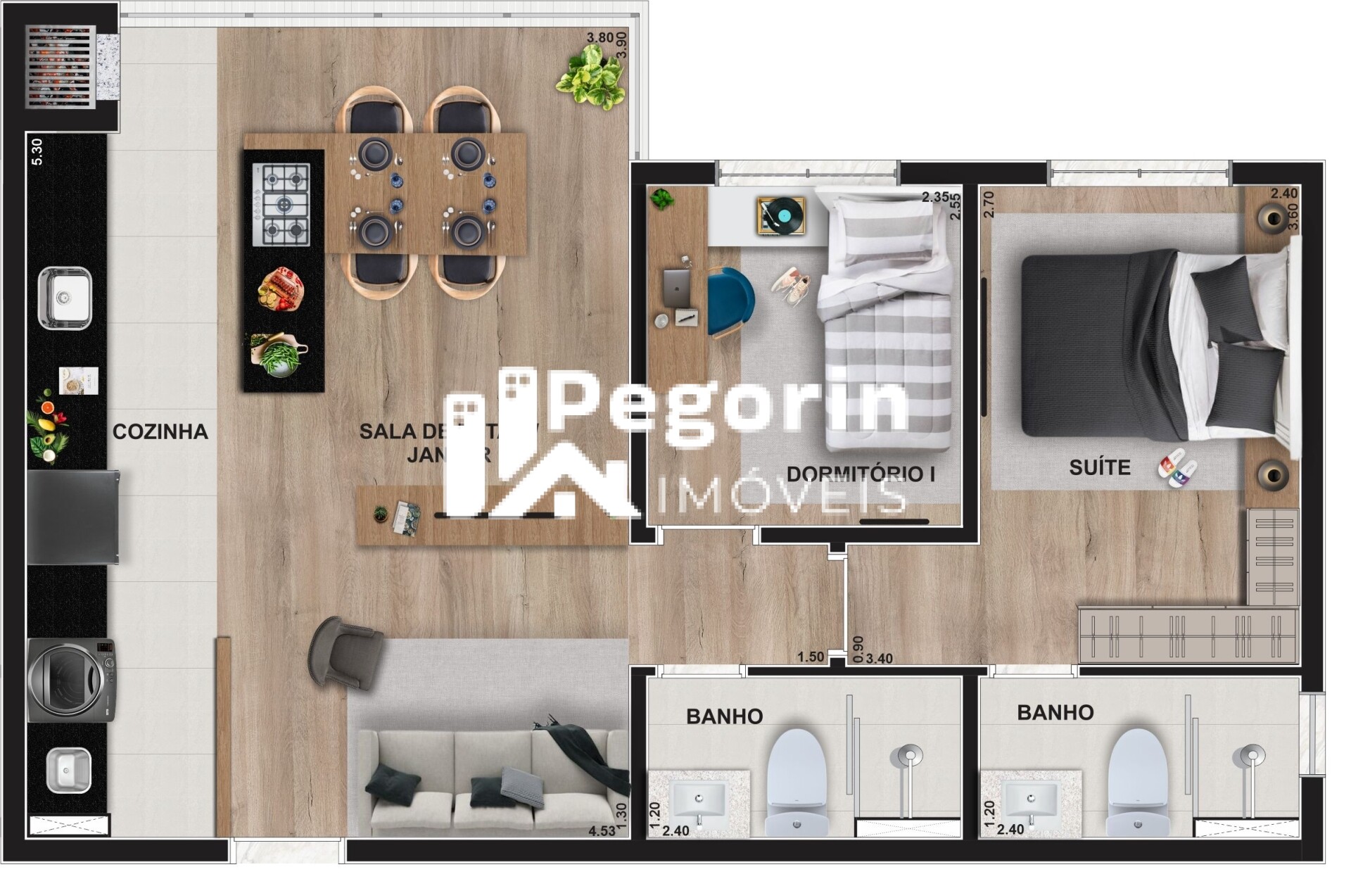 Apartamento à venda com 2 quartos, 48m² - Foto 17