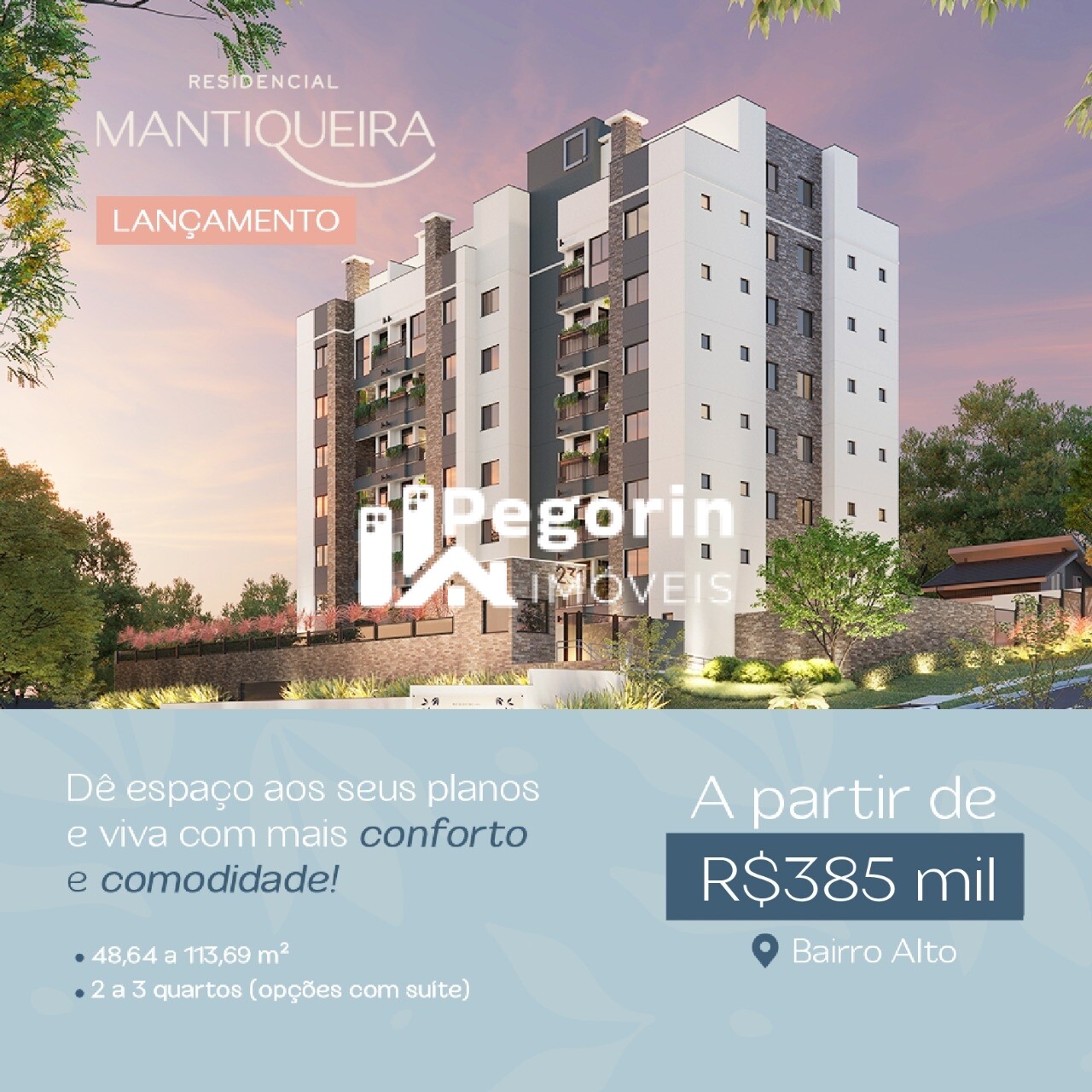 Apartamento  venda  no Bairro Alto - Curitiba, PR. Imveis