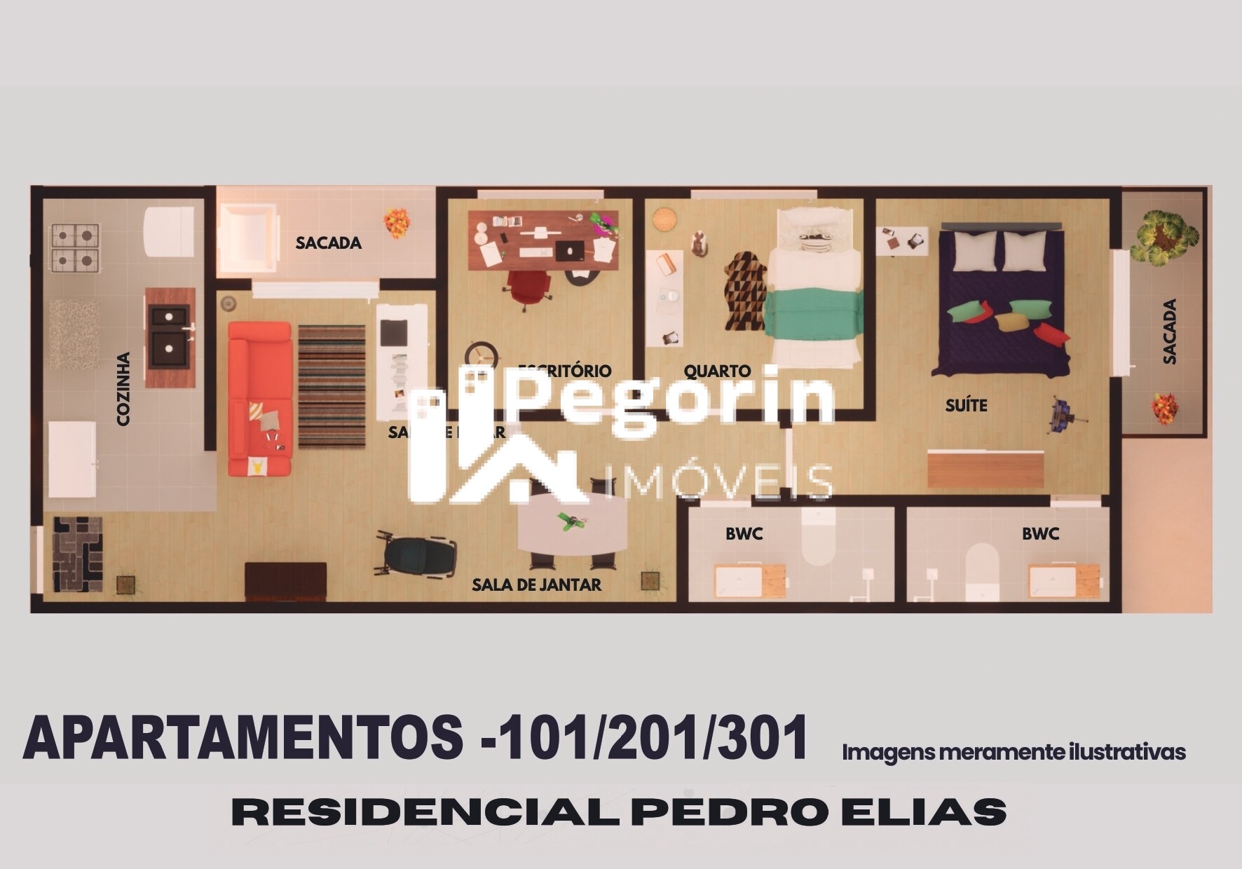 Apartamento à venda com 2 quartos, 67m² - Foto 14