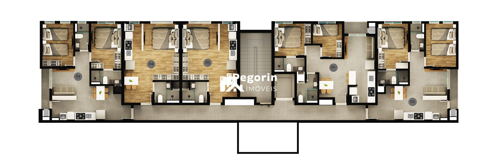 Apartamento à venda com 1 quarto, 30m² - Foto 36