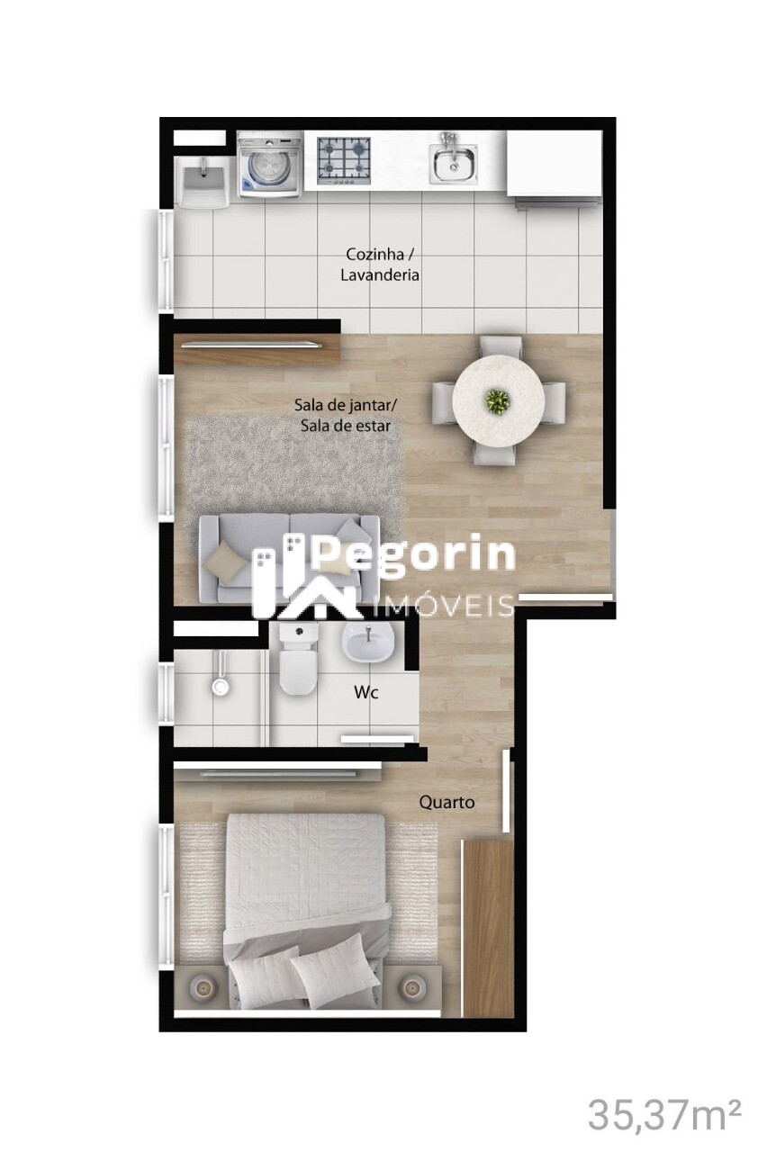 Apartamento à venda com 2 quartos, 46m² - Foto 30