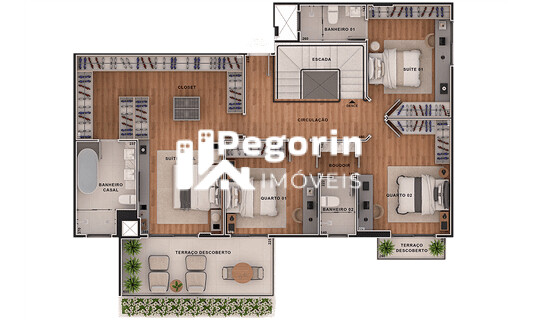 Apartamento à venda com 4 quartos, 238m² - Foto 22