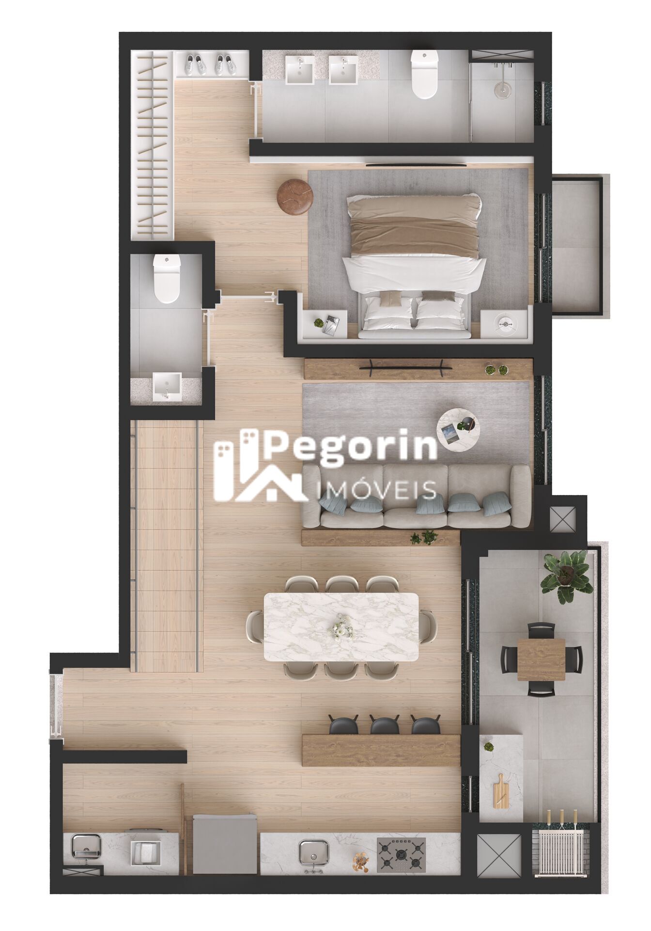 Apartamento à venda com 3 quartos, 101m² - Foto 28