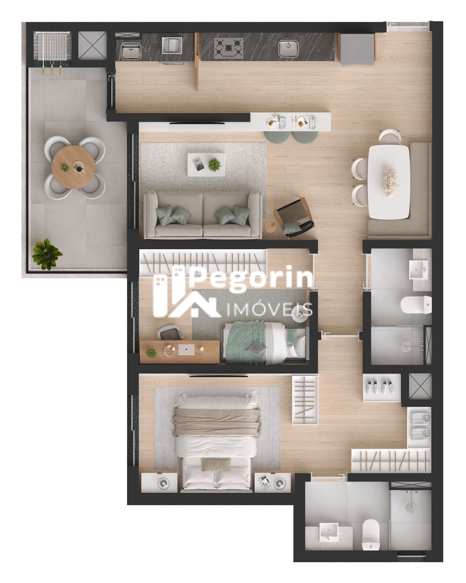 Apartamento à venda com 3 quartos, 101m² - Foto 42