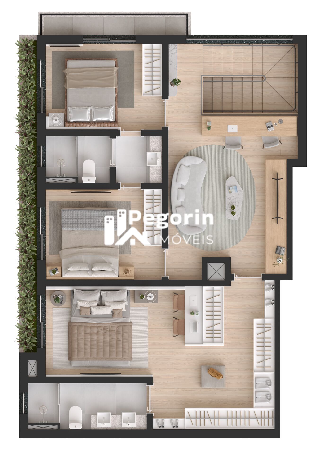 Apartamento à venda com 3 quartos, 101m² - Foto 35