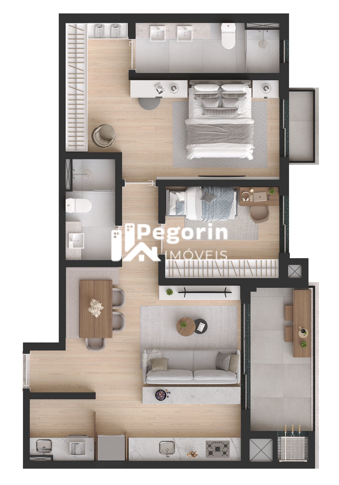 Apartamento à venda com 3 quartos, 101m² - Foto 40