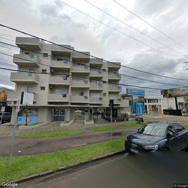 Imagem estática do "Street View" da localização