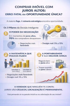 Comprar Imóvel com Juros Altos: Erro Fatal ou Oportunidade Única?