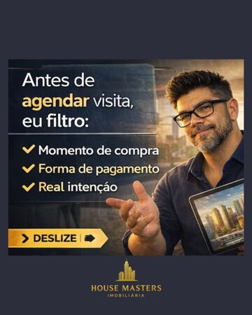 Antes de agendar qualquer visita, eu filtro.