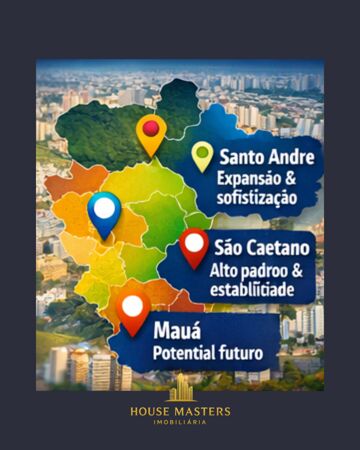 Você acha que a valorização no ABC é igual em toda região?