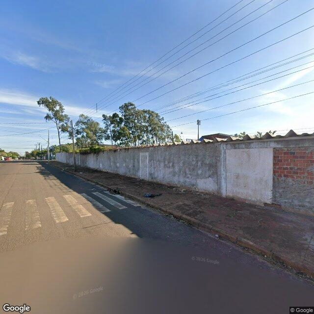 Imagem estática do "Street View" da localização