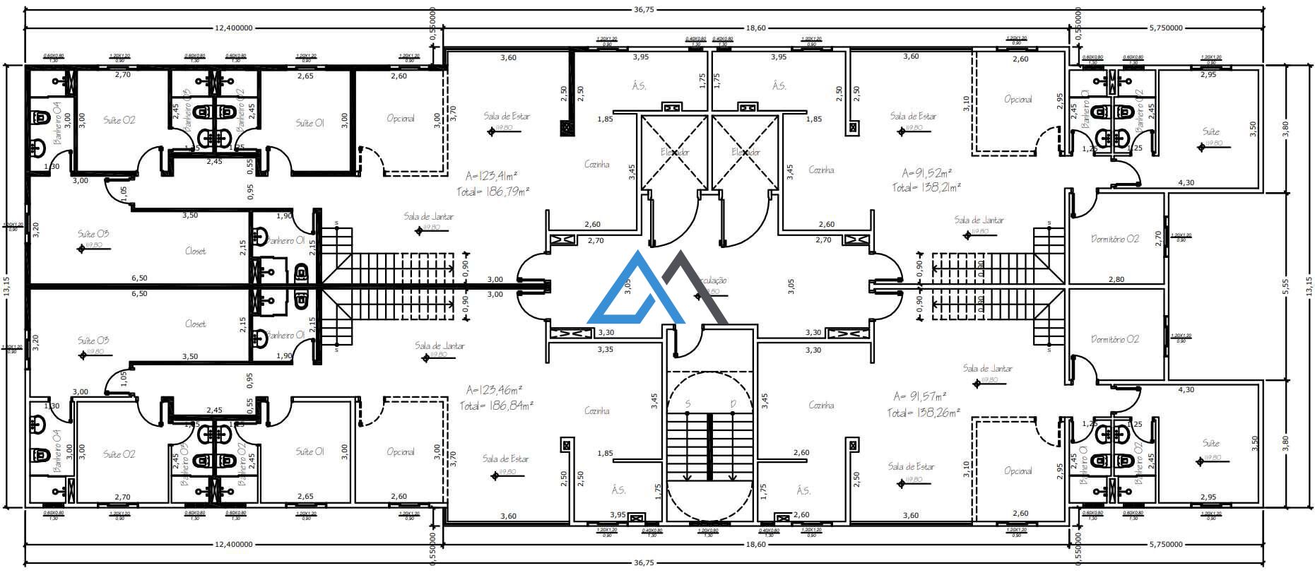 Apartamento à venda com 3 quartos, 155m² - Foto 17