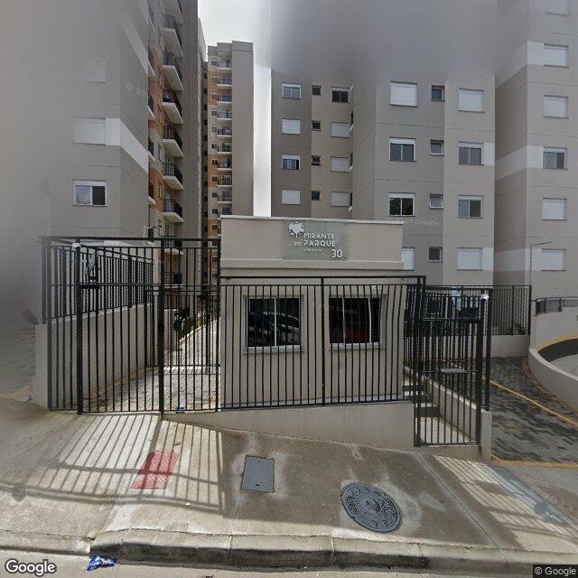 Imagem estática do "Street View" da localização