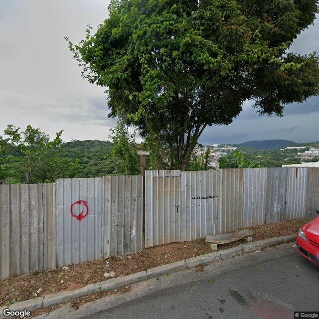 Imagem estática do "Street View" da localização