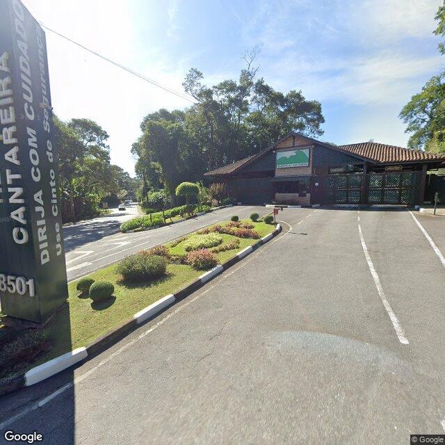 Imagem estática do "Street View" da localização