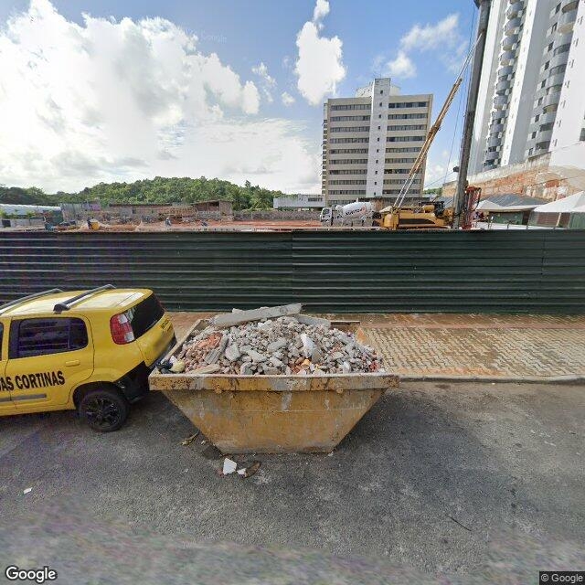 Imagem estática do "Street View" da localização