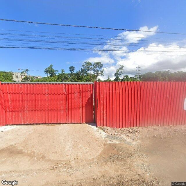 Imagem estática do "Street View" da localização