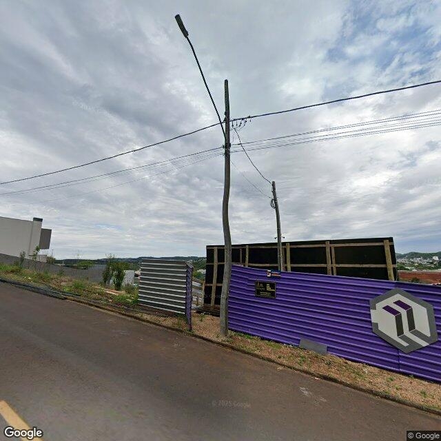 Imagem estática do "Street View" da localização