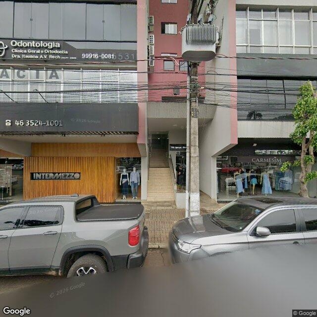 Imagem estática do "Street View" da localização