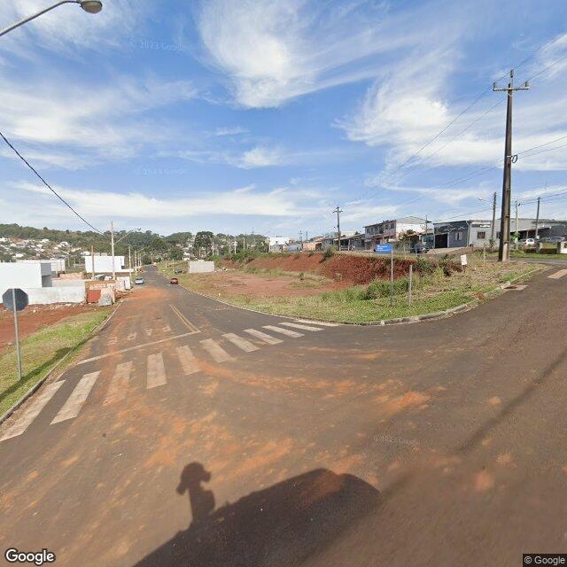 Imagem estática do "Street View" da localização