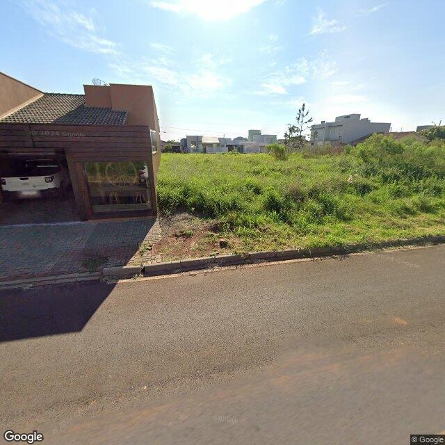 Imagem estática do "Street View" da localização