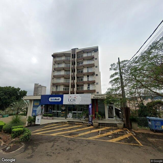 Imagem estática do "Street View" da localização