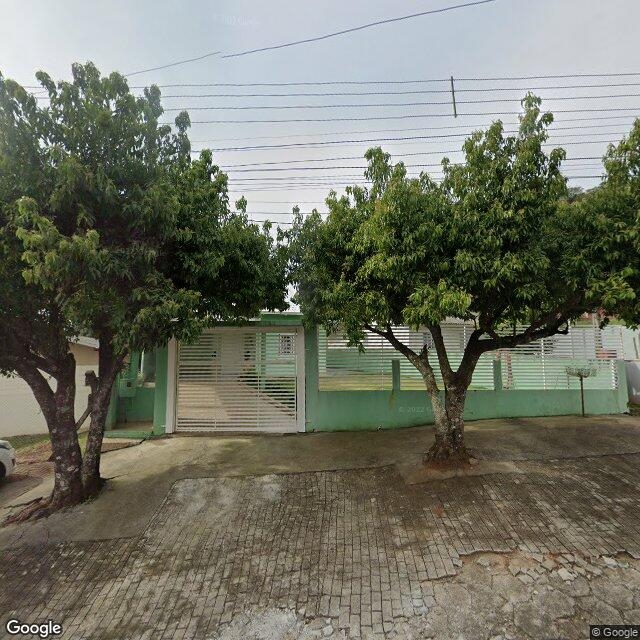 Imagem estática do "Street View" da localização