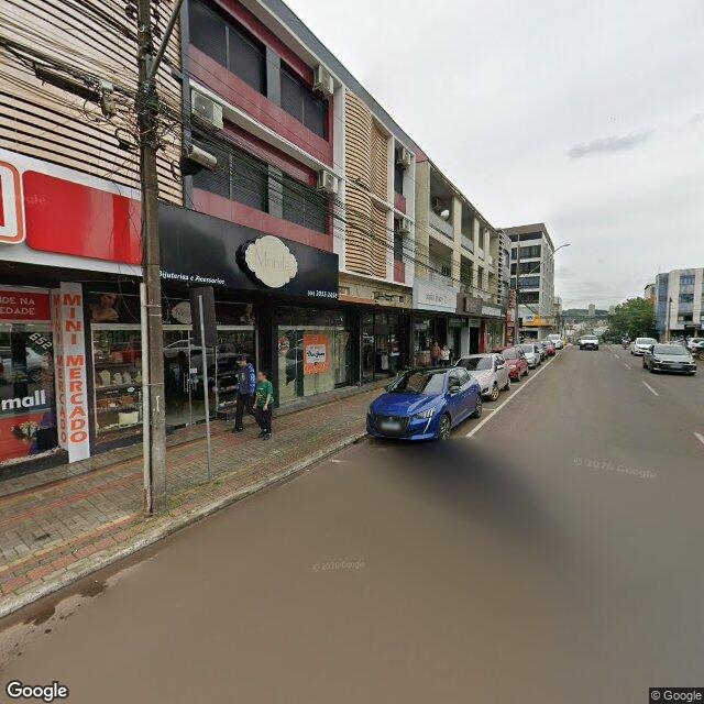 Imagem estática do "Street View" da localização