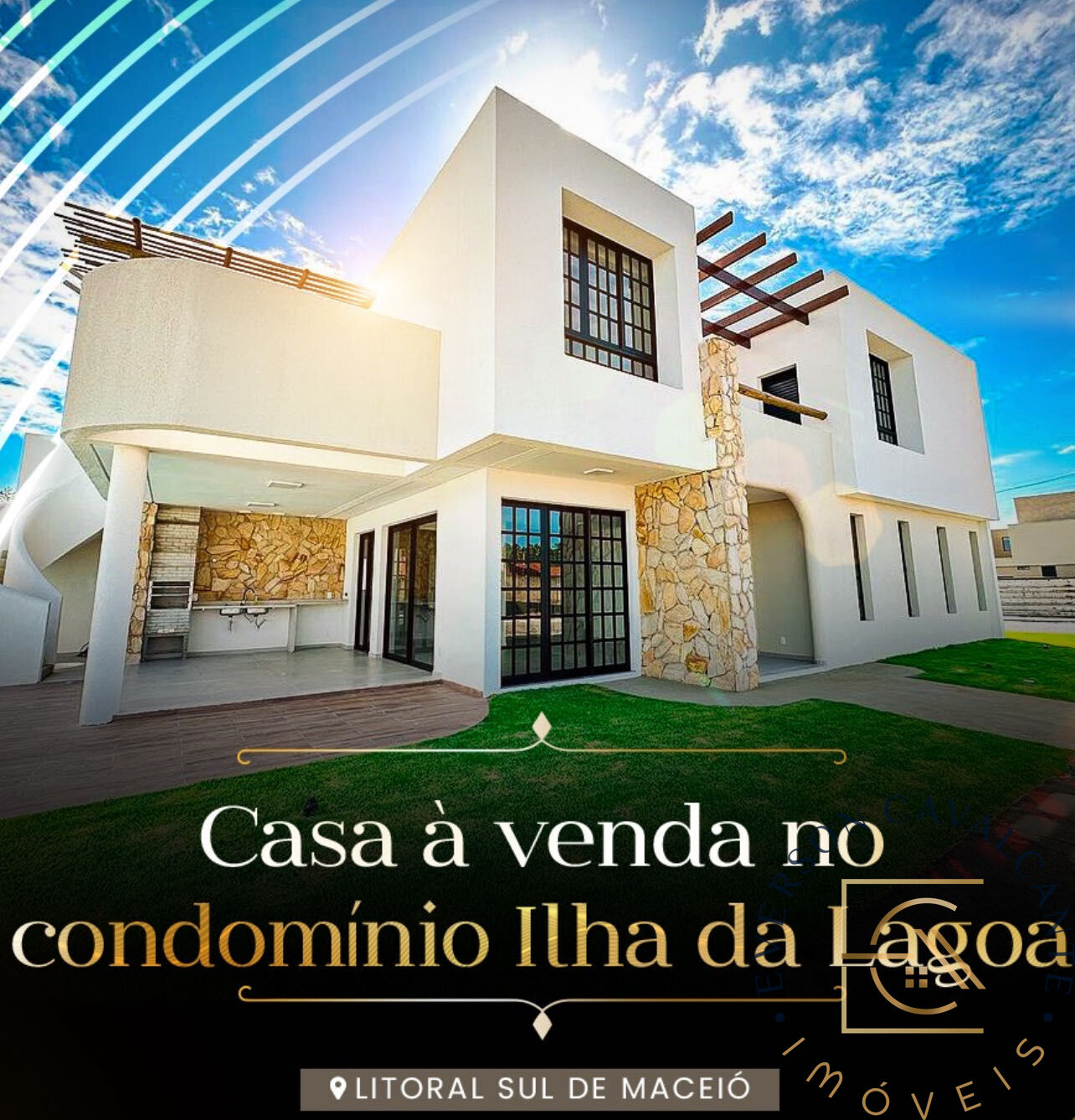 Casa de Condomínio, 4 quartos - Foto 1