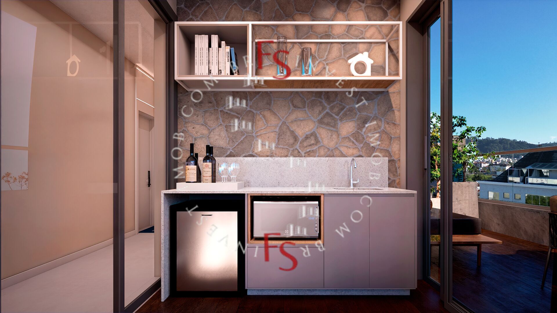 Apartamento, 1 quarto, 17 m² - Foto 12